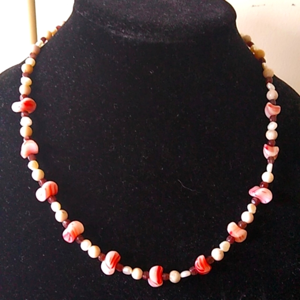 Stone necklaces 🌺